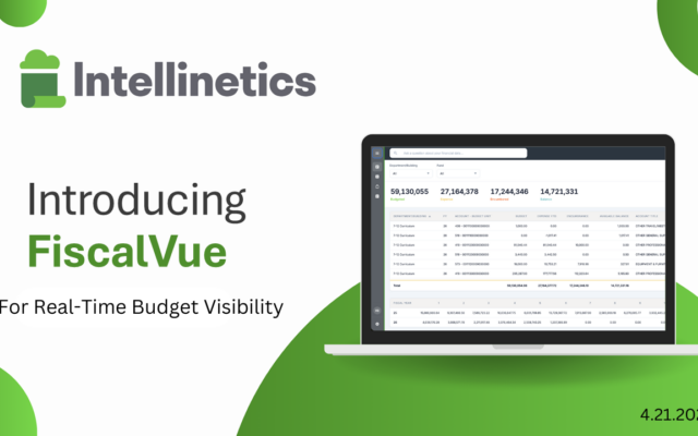 Fiscal Vue for Real Time Budget Visibility