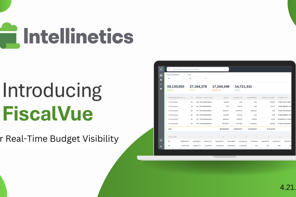 Fiscal Vue for Real Time Budget Visibility